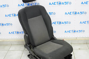 Пасажирське сидіння Jeep Compass 11-16 без airbag, механіч, підігрів, ганчірка чорна, немає тираж