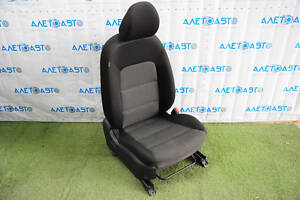 Пассажирское сидение Kia Forte 4d 17-18 без airbag, мех, тряпка, черн