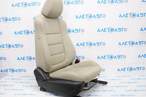 Пассажирское сидение Mazda 6 13-15 с airbag, кожа беж, мех