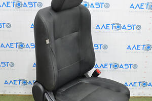 Пассажирское сидение Mitsubishi Outlander 14-15 дорест с airbag, механич, кожа черн