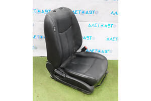 Пассажирское сидение Nissan Leaf 13-17 без airbag,механ, подогрев, кожа черн, без подголовника