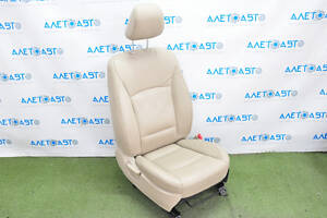 Пассажирское сидение Subaru Outback 15-19 с airbag, механич, кожа беж