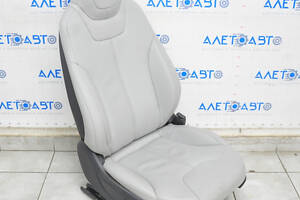 Пассажирское сидение Tesla Model S 12-15 дорест, тип 2, с airbag, электро, подогрев, кожа серая