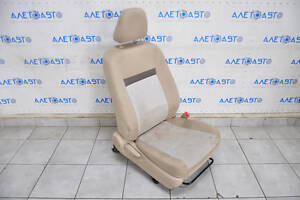 Пассажирское сидение Toyota Camry v50 12-14 usa без airbag, мех, тряпка, беж, под химчистку