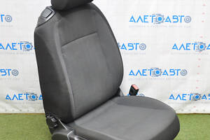 Пассажирское сидение VW Beetle 12-19 без airbag, механич, тряпка черн с серой вставкой