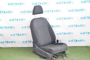 Пассажирское сидение VW Passat b7 12-15 USA без airbag, механич, тряпка черн