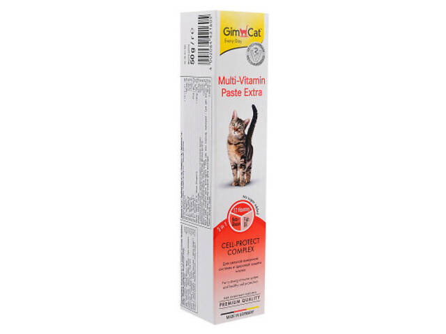 Паста для тварин GimCat Multi-Vitamin Paste Extra 50 г (4002064401300) - Фото 2