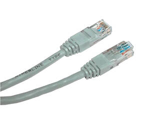 Патч-корд E-server UTP, 0.5 м, кат. 5e сірий