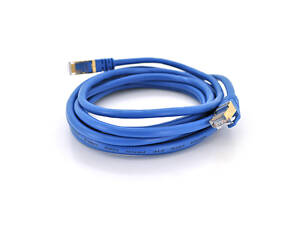 Патч-корд литой Ritar, FTP, RJ45, Cat.6, 1,0m, синий