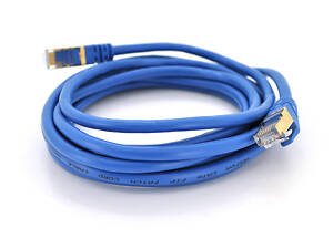 Патч-корд литой Ritar, FTP, RJ45, Cat.6, 1,0m, синий