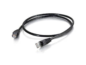 Патч-корд литой RITAR, UTP, RJ45, Cat.6, 3m, черный, Cu (медь) Q150