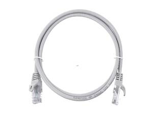 Патч-корд UTP, 1м, кат. 5e, серый Kingda PAUT3100