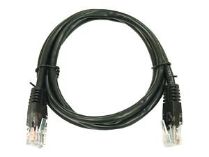 Патч-корд UTP, 3 м, кат. 5e, чорный PAUT3300-BK