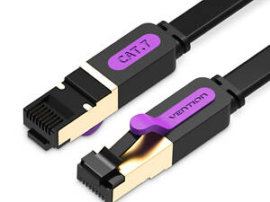 Патч-корд Vention CAT7 SSTP Ethernet 10 м Black ICABL