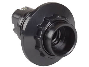 Патрон E14 с кольцом 54х50хmm карболитовый черный [EPK21-04-01-K01] ПКБ14-04-К11 UEC