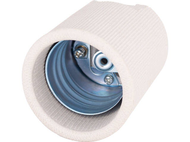 Патрон E40 70х40mm керамический [s9100056] e.lamp socket.Е40.cer E.NEXT - Фото 1