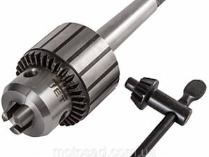 Патрон свердлильний ключовий 13 мм з оправкою JT- 6/МК-2 (19500110)