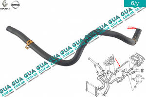Патрубок / шланг системы охлаждения ( трубка от водяного насоса к расширительному бачку ) 7700847058 Nissan / НИССАН KU