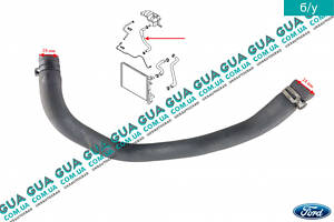 Патрубок / шланг системы охлаждения ( трубка расширительного бачка ) 1546459 Ford / ФОРД FIESTA 2000- / ФИЕСТА 00-, Ford