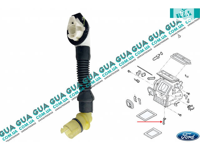 Патрубок / шланг системы отвода воды ( дренажная трубка печки ) 4N5H19A699AD Ford / ФОРД FOCUS III / ФОКУС 3, Ford / ФОР