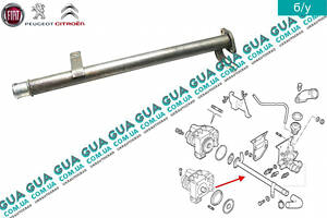 Патрубок/трубка системи охолодження (метал) 98472292 Citroen/СІТРОЕН JUMPER 1994-2002/ДЖАМПЕР 1, Citroen/СІТРОЕ