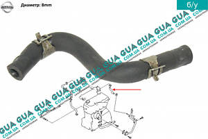 Патрубок / трубка системы охлаждения 14056AD205 Nissan / НИССАН ALMERA N16 / АЛЬМЭРА Н16