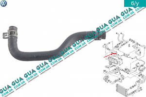 Патрубок / трубка системы охлаждения 3B0121447 VW / ВОЛЬКС ВАГЕН PASSAT 1997-2005 / ПАССАТ 97-05