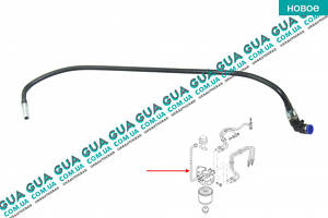 Патрубок / трубка топливной системы ( от фильтра к насосу 97-00) BSG30725023 Ford / ФОРД TRANSIT 1985-2000 / ТРАНЗИТ 85-