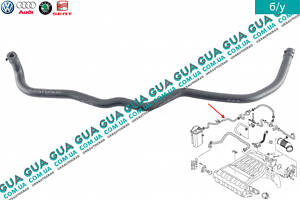 Патрубок / трубка топливной системы ( вентиляции топливного бака ) 1K0133366P Skoda / ШКОДА OCTAVIA 1996-, Seat / СЕАТ