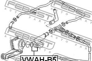 Патрубок AUDI A4 B5 (8D2) / AUDI A6 C4 (4A2) / AUDI A6 C5 (4B5) 1991-2005 г.