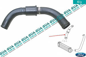 Патрубок інтеркулера від турбіни до радіатора 6C116K683BD Ford/ФОРД TRANSIT 2006-/ТРАНЗИТ 06-