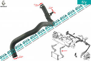 Патрубок радиатора нижний ( от радиатора к термостату ) 6025312027 Renault / РЕНО ESPACE III / ЭСПЭЙС 3
