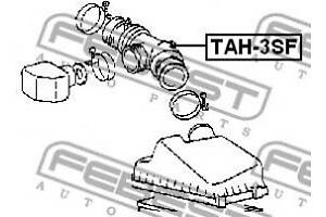 Патрубок TOYOTA CALDINA (_T19_) / TOYOTA CARINA E (_T19_) 1987-2002 г.