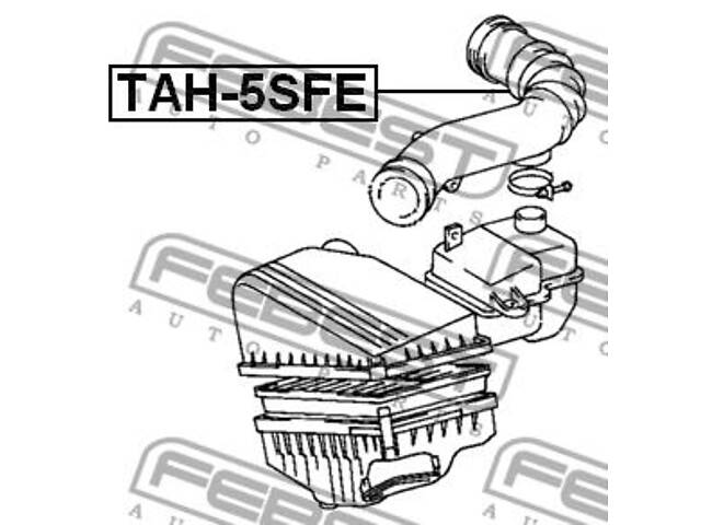 Патрубок TOYOTA CAMRY (_V1_) 1990-2001 г.