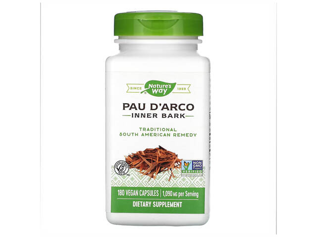 Pau D'Arco Inner Bark - 180 vcaps - Фото 1