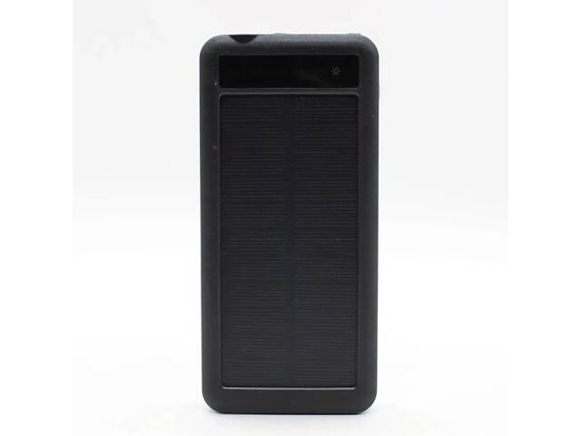 Универсальный повербанк на 50000 мАч с 4 кабелями, с беспроводной зарядкой и солнечной панелью, с фонариком, powerbank. - Фото 4