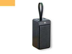 Павербанк внешний аккумулятор XPRO PR159 60000 mAh QC22.5W PD20W с индикацией зарядки и фонариком черный (32740-01)