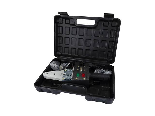Паяльник для пластикових труб MASTERTOOL 20-32 мм 800 Вт/220 V/50 Hz 0-300°С IP44 LED-індикація пластиковий кейс ППТ800 - Фото 3