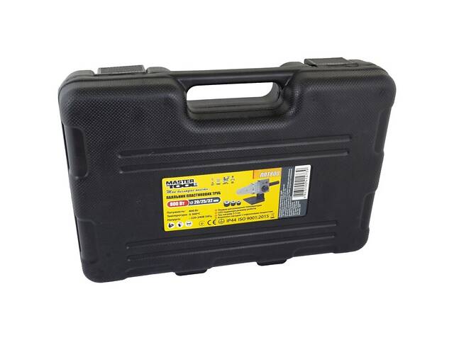 Паяльник для пластикових труб MASTERTOOL 20-32 мм 800 Вт/220 V/50 Hz 0-300°С IP44 LED-індикація пластиковий кейс ППТ800 - Фото 6