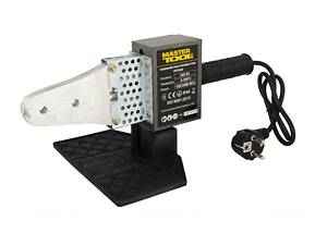 Паяльник для пластиковых труб MASTERTOOL GM 20-32 мм 800 Вт/220 V/50 Hz 0-300°С IP44 LED-индикация пластиковый кейс (ППТ