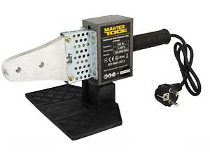 Паяльник для пластиковых труб MASTERTOOL GM 20-32 мм 800 Вт/220 V/50 Hz 0-300°С IP44 LED-индикация пластиковый кейс (ППТ