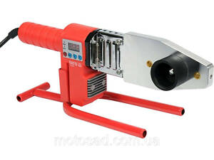 Паяльник для термопластикових труб YATO елек-мереж 175-245 В, P=800Вт, Ø=16-32мм з 4 адаптерами