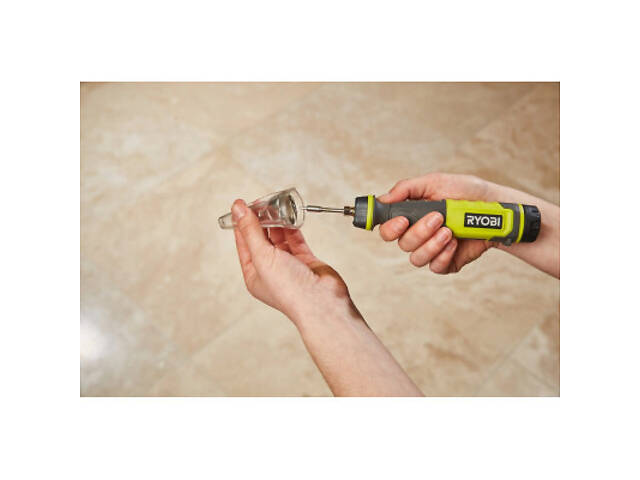 Паяльник електричний Ryobi RSI4-120G акумуляторний, USB, Lithium 4V 2Ah, 460°С, підсвічування (5133006146) - Фото 4