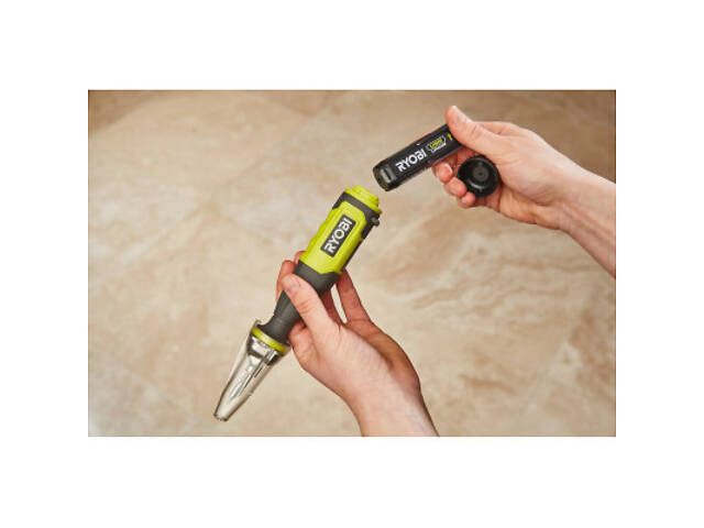 Паяльник електричний Ryobi RSI4-120G акумуляторний, USB, Lithium 4V 2Ah, 460°С, підсвічування (5133006146) - Фото 7