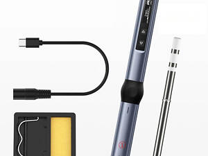 Паяльник Fnirsi HS-01-BC2-BK USB DC96W PD65W + 1 жало