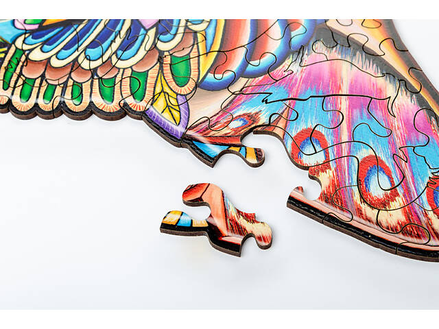 Пазл А3 Кіт 190 елемента 450х310 мм з натурального дерева. - Фото 6