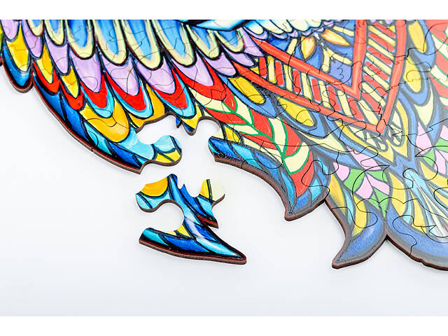 Пазл А3 Кіт 190 елемента 450х310 мм з натурального дерева. - Фото 8