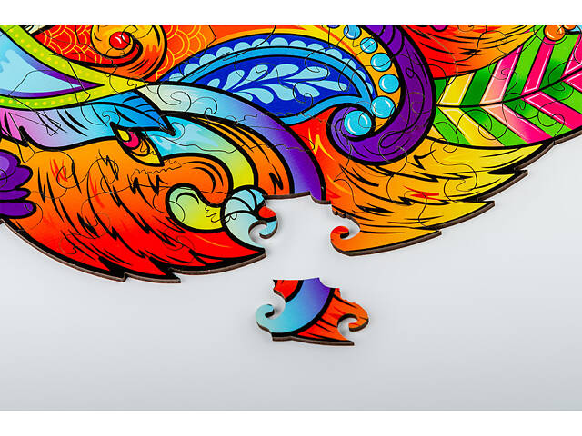 Пазл А3 Лисиця 38х48 см з дерева на 167 фігурних елементів у подарунковій коробочці - Фото 6