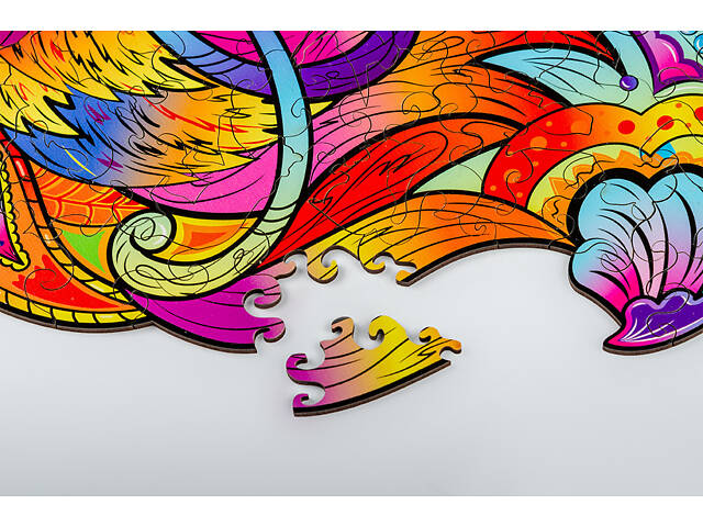 Пазл А3 Лисиця 38х48 см з дерева на 167 фігурних елементів у подарунковій коробочці - Фото 8