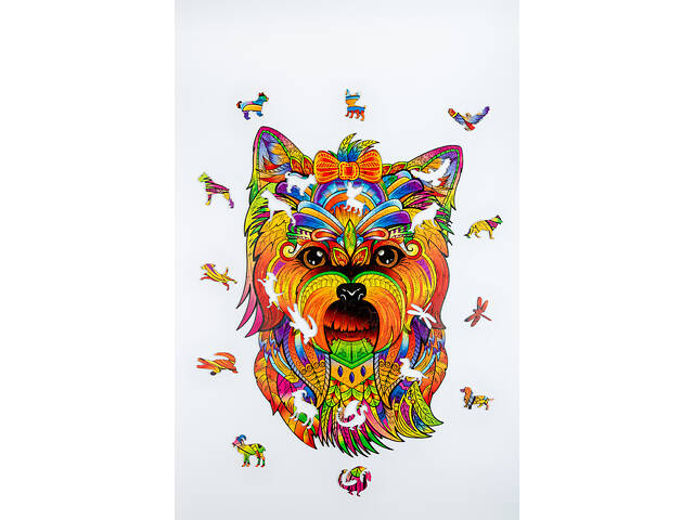 Пазл А3 з дерева Йорк 172 фігурні елементи 30.5х46 см у подарунковій коробочці - Фото 2